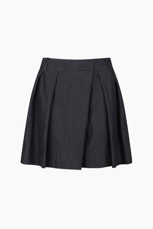 Gonna pantalone con pieghe