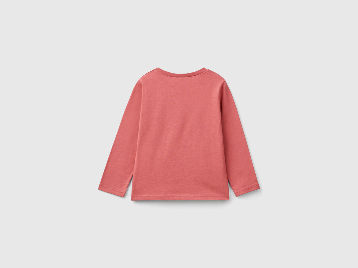 Maglietta regular fit con stampa