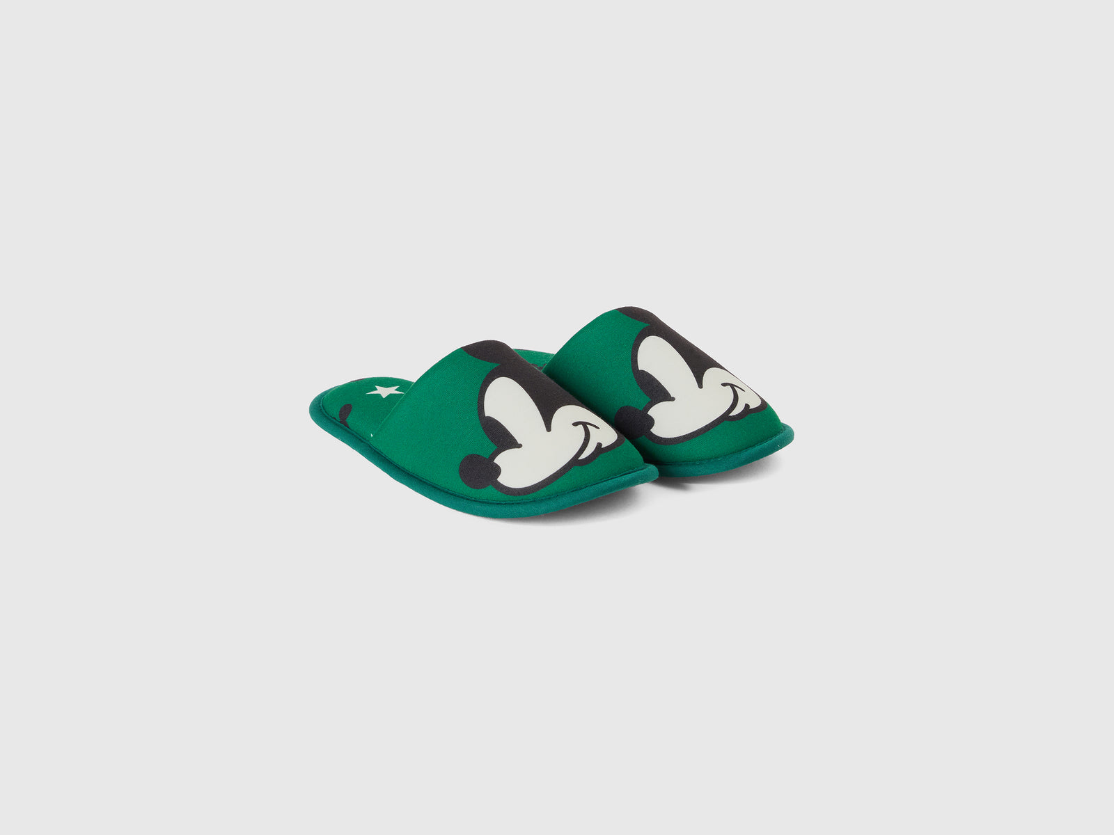 Ciabatte Mickey Mouse da bambino verde 3 | Benetton Outlet