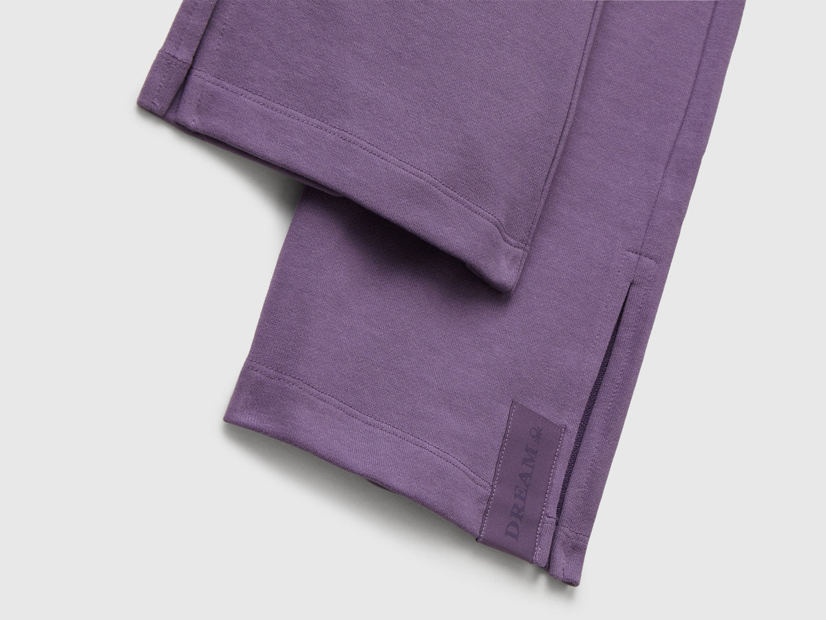 Pantaloni ampi in felpa