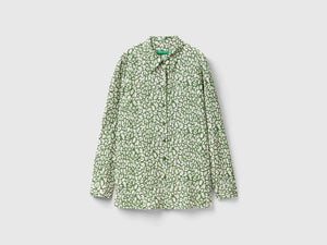 Camicia fantasia in viscosa