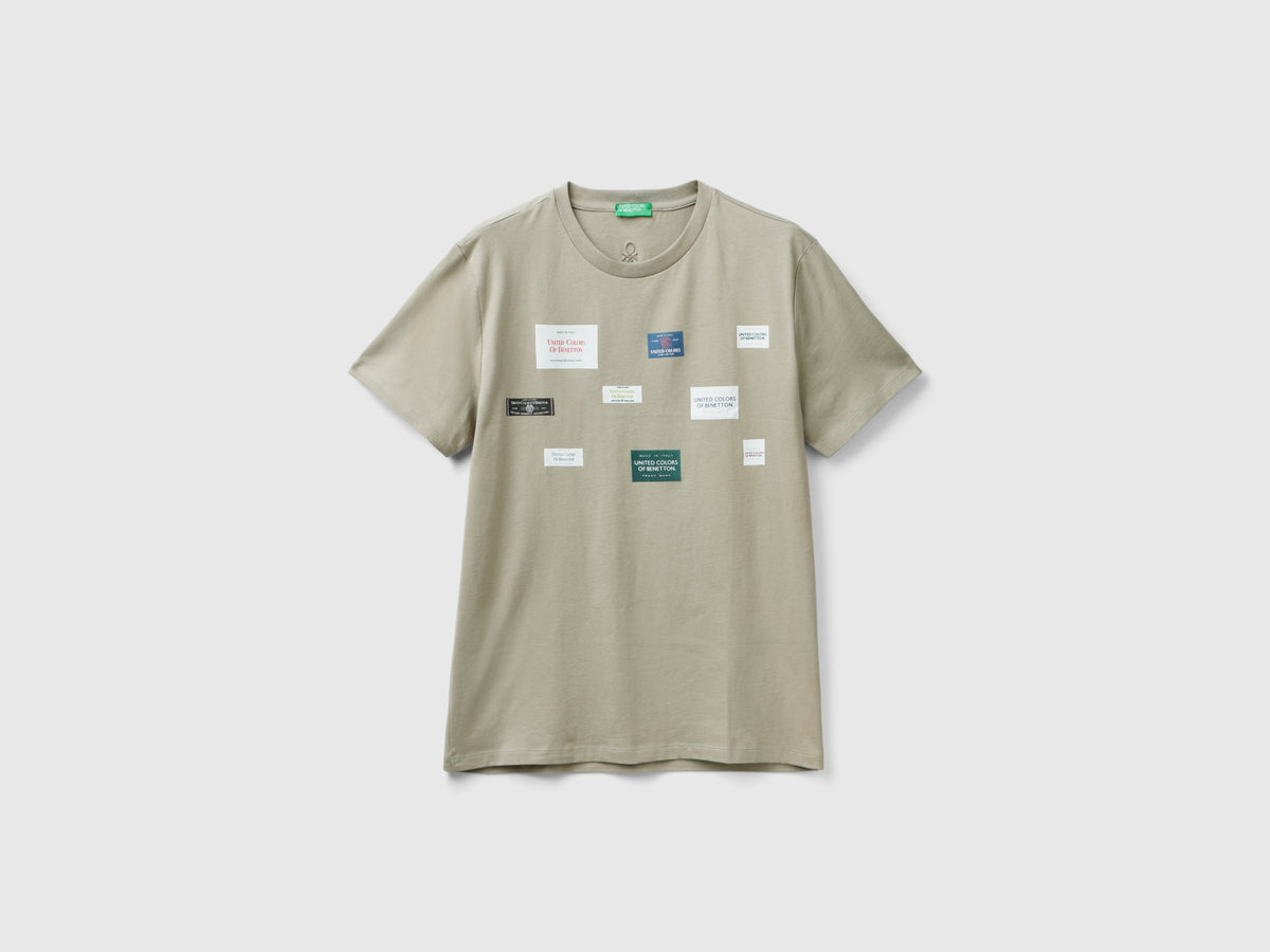 T-shirt regular fit con stampa