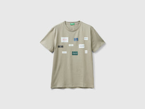 T-shirt regular fit con stampa