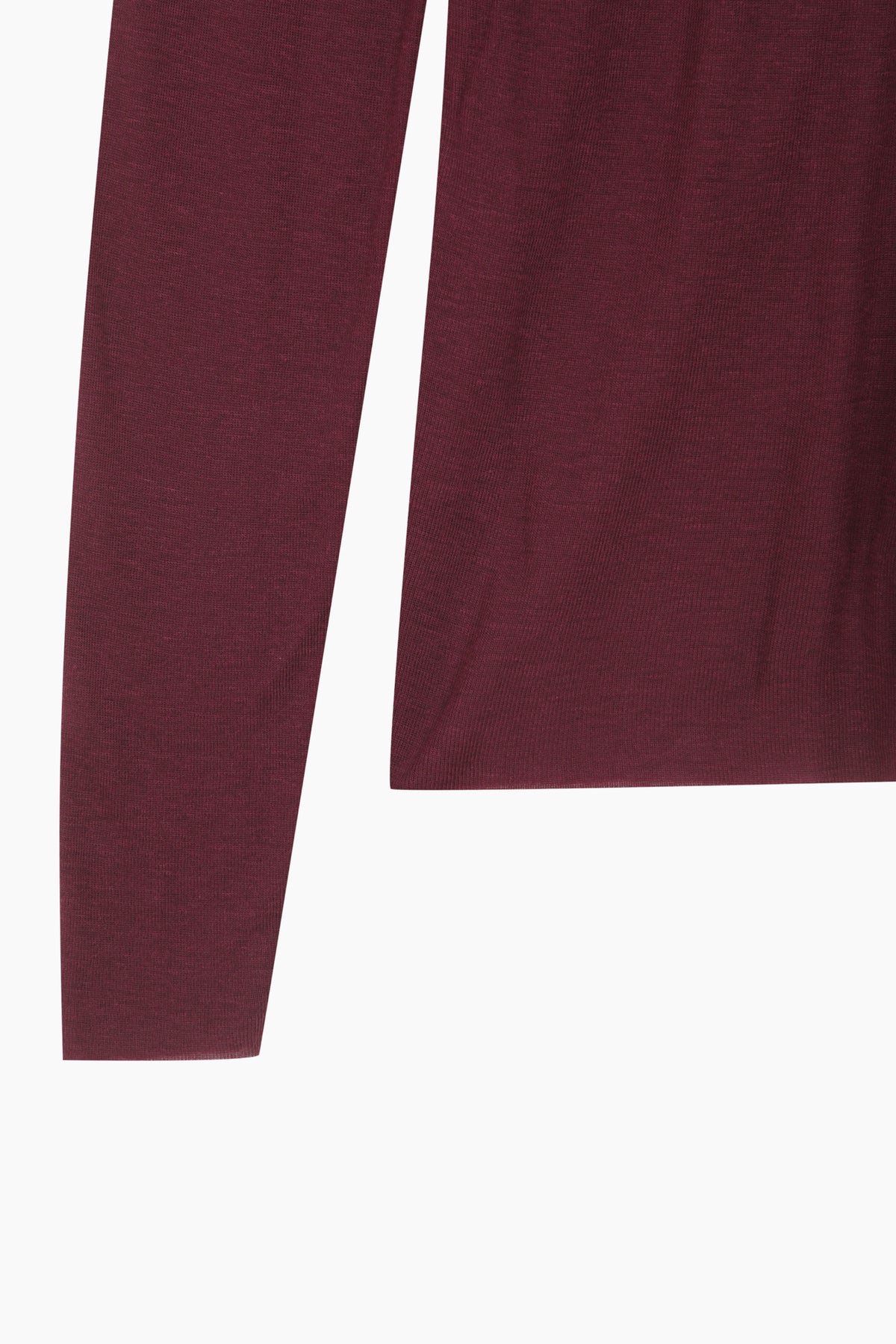 T-shirt scollo a V aderente