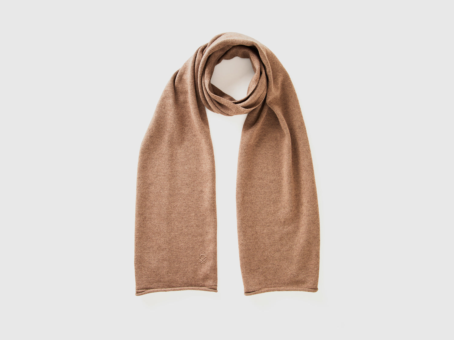 Sciarpa in misto cashmere da donna marrone | Benetton Outlet