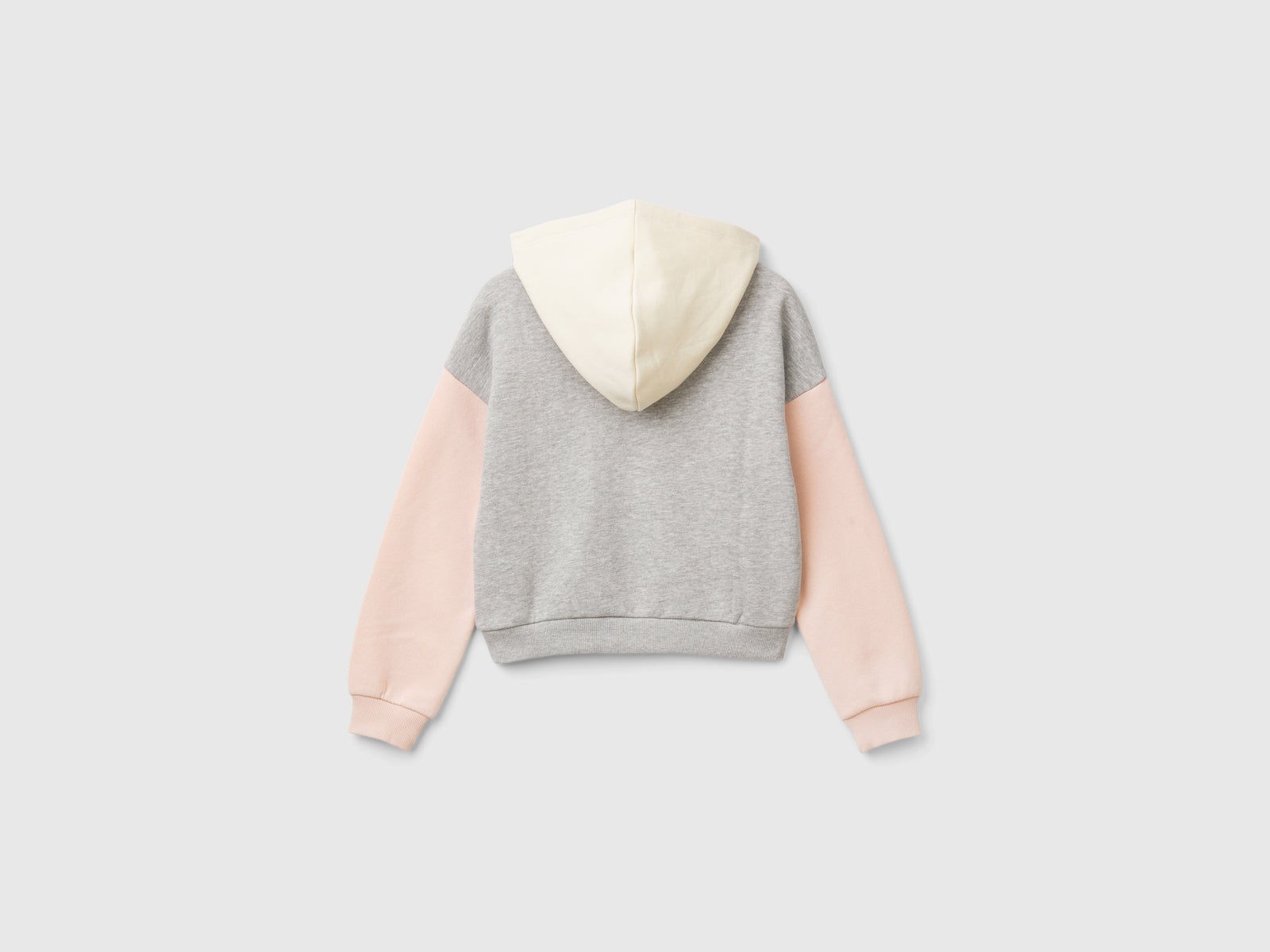 Felpa con cappuccio e paillettes da bambina multi-color 2 | Benetton Outlet