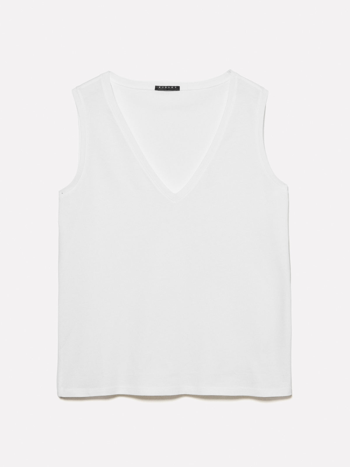 Canotta con scollo a V