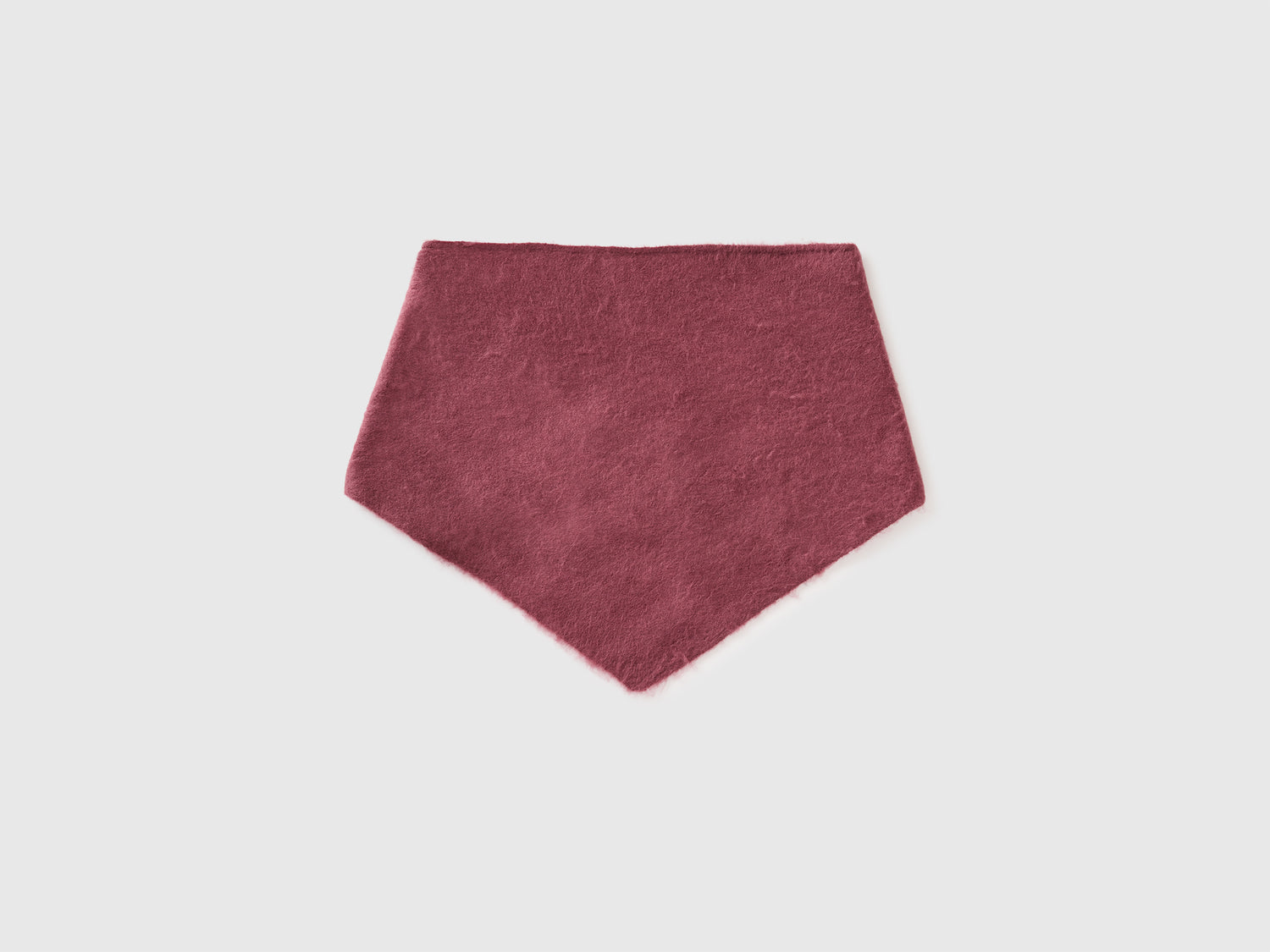 Scialle in misto lana da donna prugna | Benetton Outlet