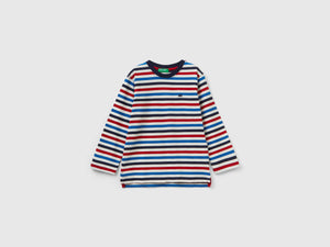 T-shirt a righe 100% cotone