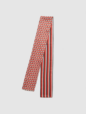 Foulard sottile double face