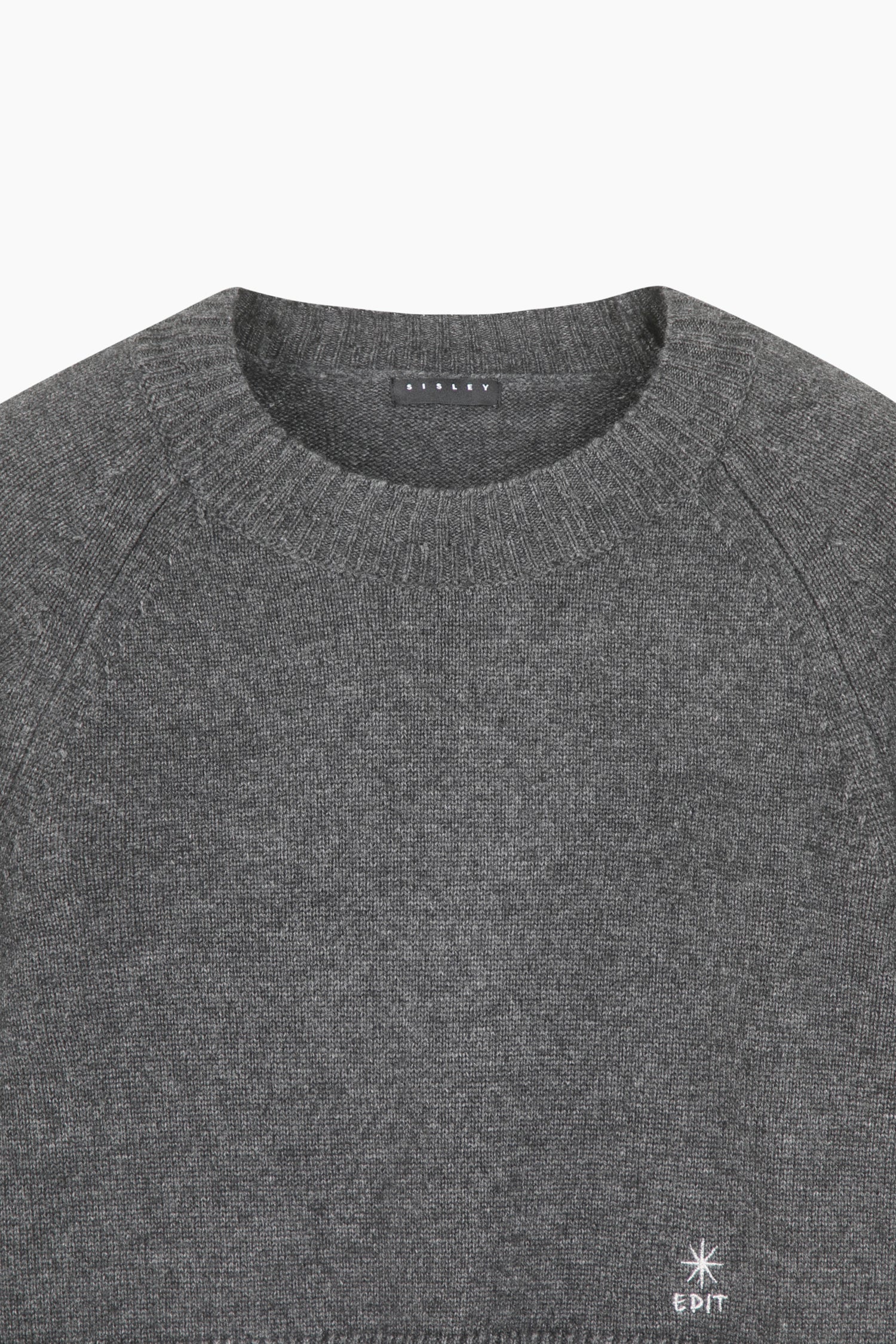Maglia girocollo da donna grigio 3 | Sisley Outlet