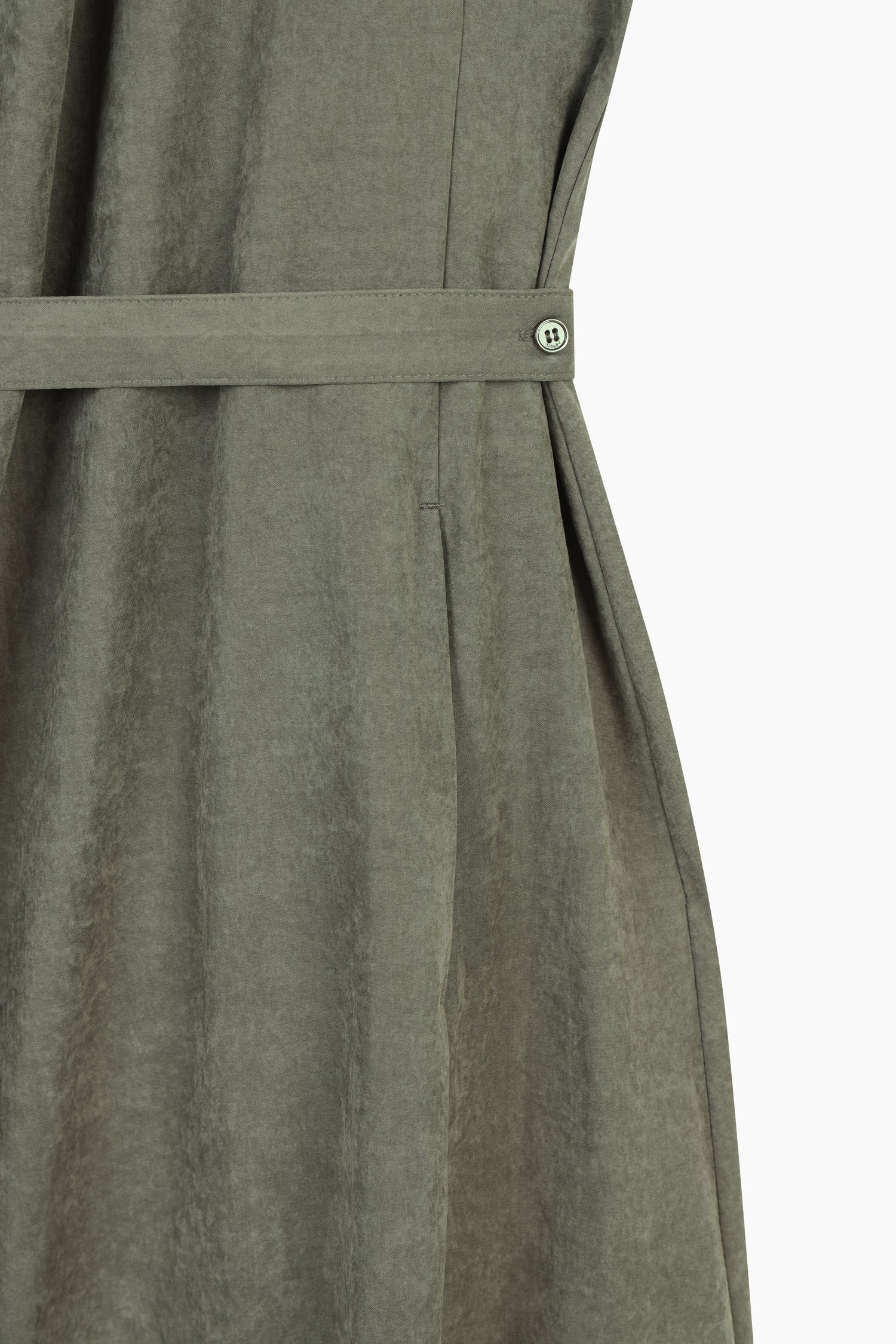 Chemisier con fusciacca da donna verde oliva 3 | Sisley Outlet