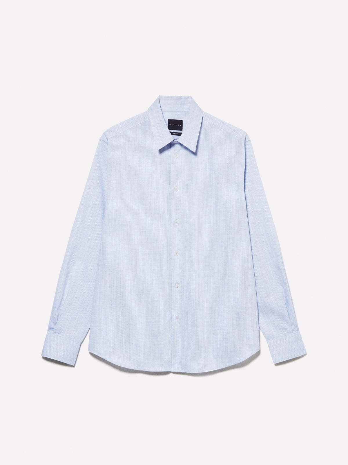 Camicia regular fit azzurra