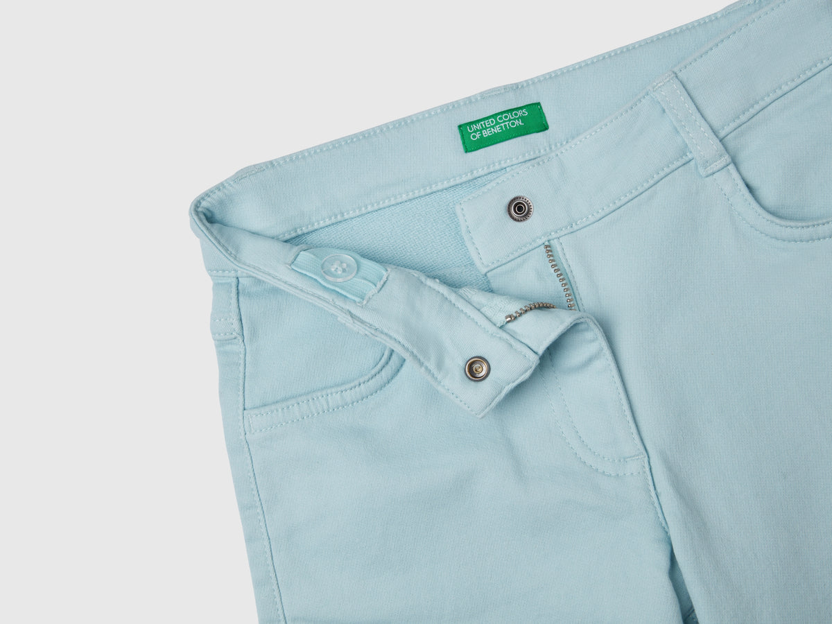 Pantaloni a zampa stretch
