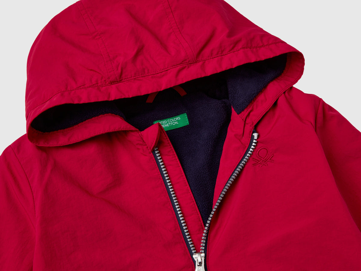 Giubbino con cappuccio oversize