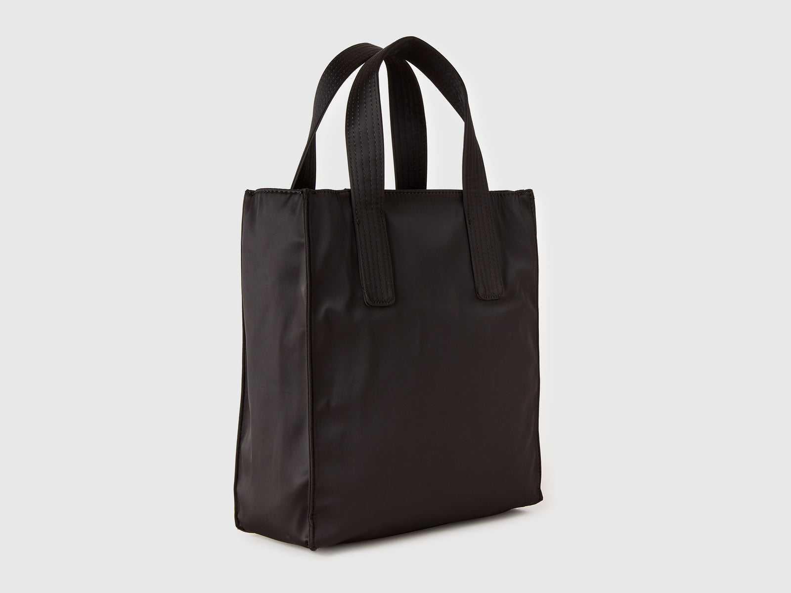Shopping bag con tasche da donna nero 2 | Benetton Outlet