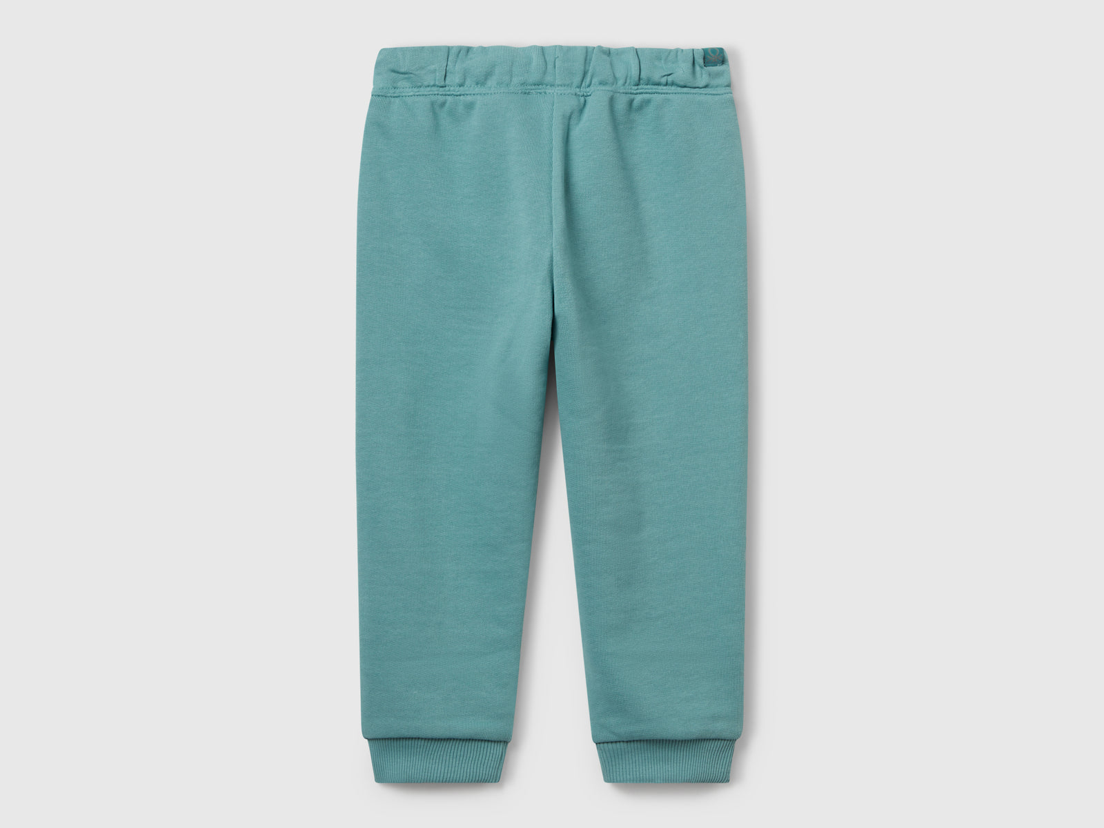 Joggers in felpa regular fit da bimbo celeste 2 | Benetton Outlet