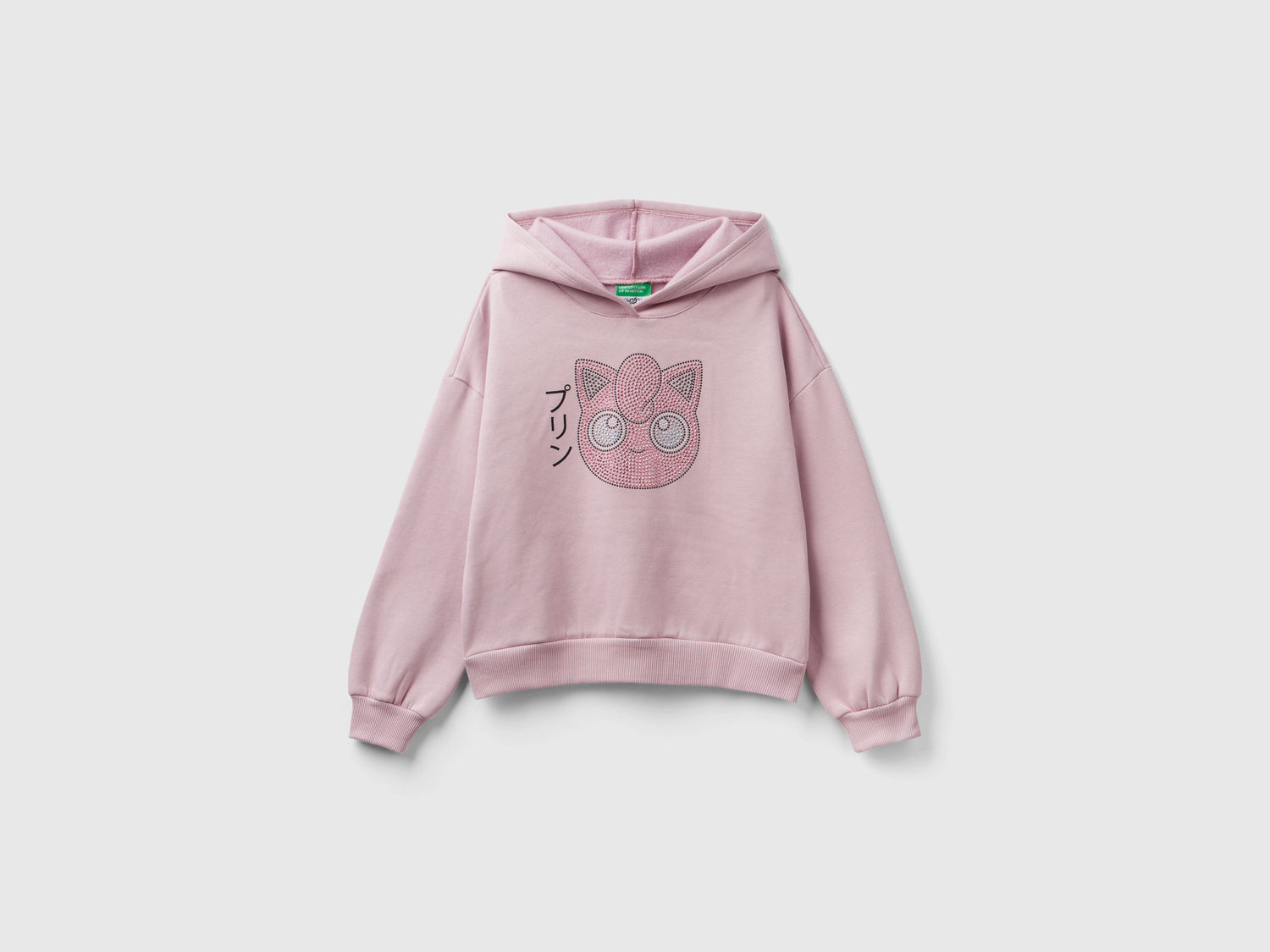 Calda felpa Pokémon con cappuccio da bambina rosa | Benetton Outlet
