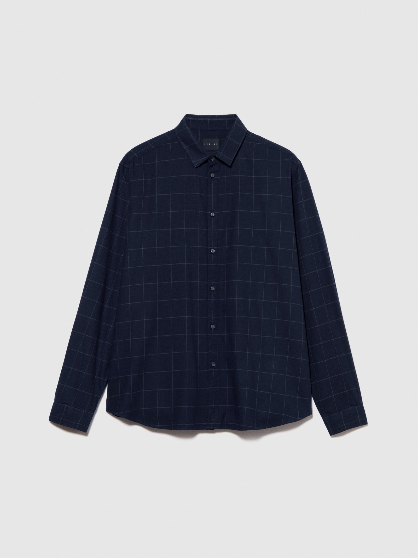 Camicia a quadri da uomo marrone | Sisley Outlet