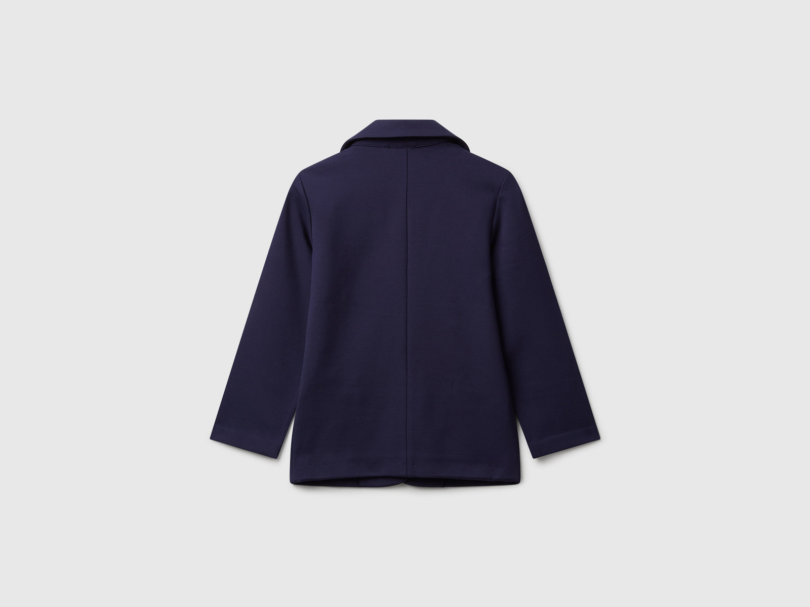 Blazer in misto viscosa stretch da bambina blu scuro 2 | Benetton Outlet