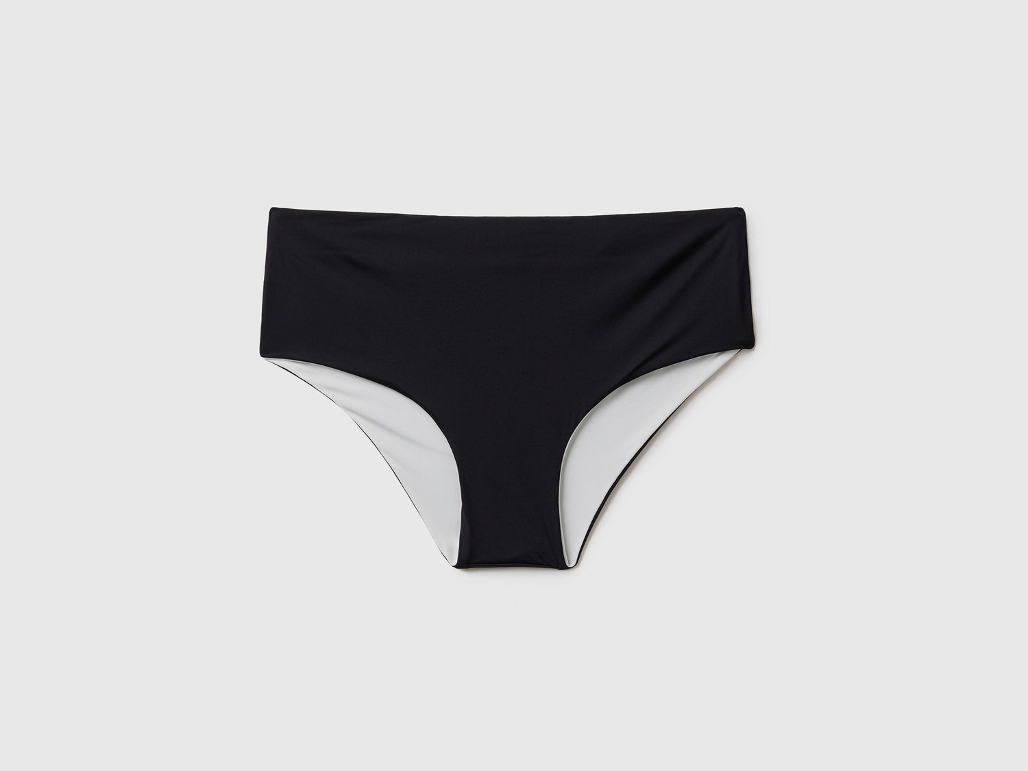 Slip costume reversibile in ECONYL® da donna nero | Benetton Outlet