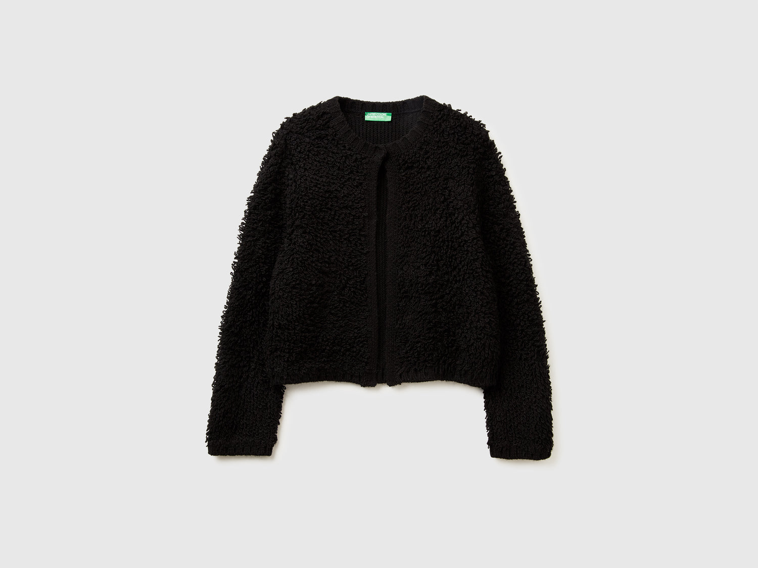 Giacchina in maglia da donna nero | Benetton Outlet