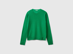 Maglia girocollo in lana Merino