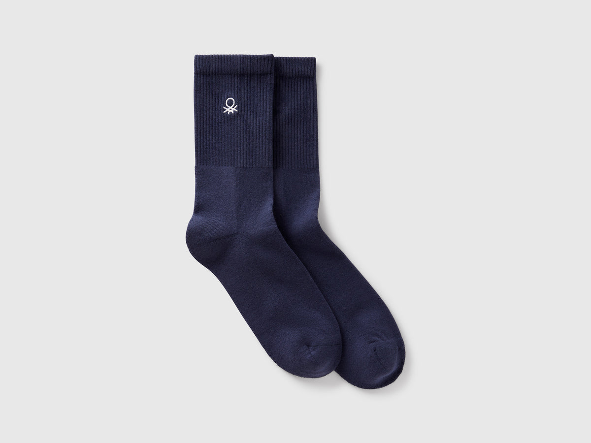 Calzini sportivi in misto cotone stretch