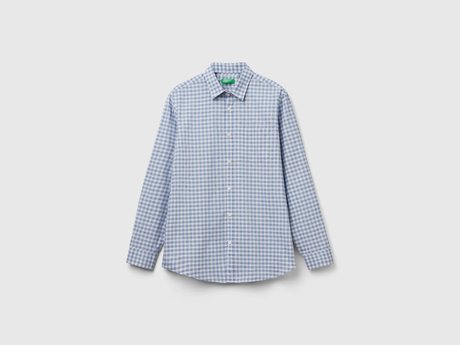 Camicia a quadri slim fit da uomo multi-color | Benetton Outlet