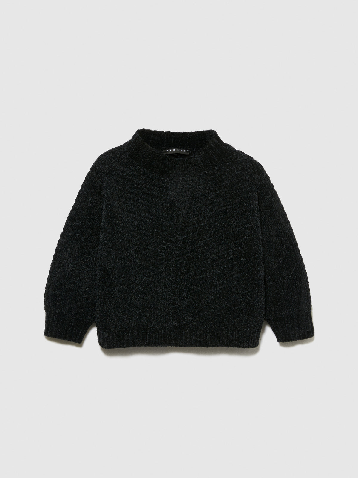 Maglia cropped in ciniglia