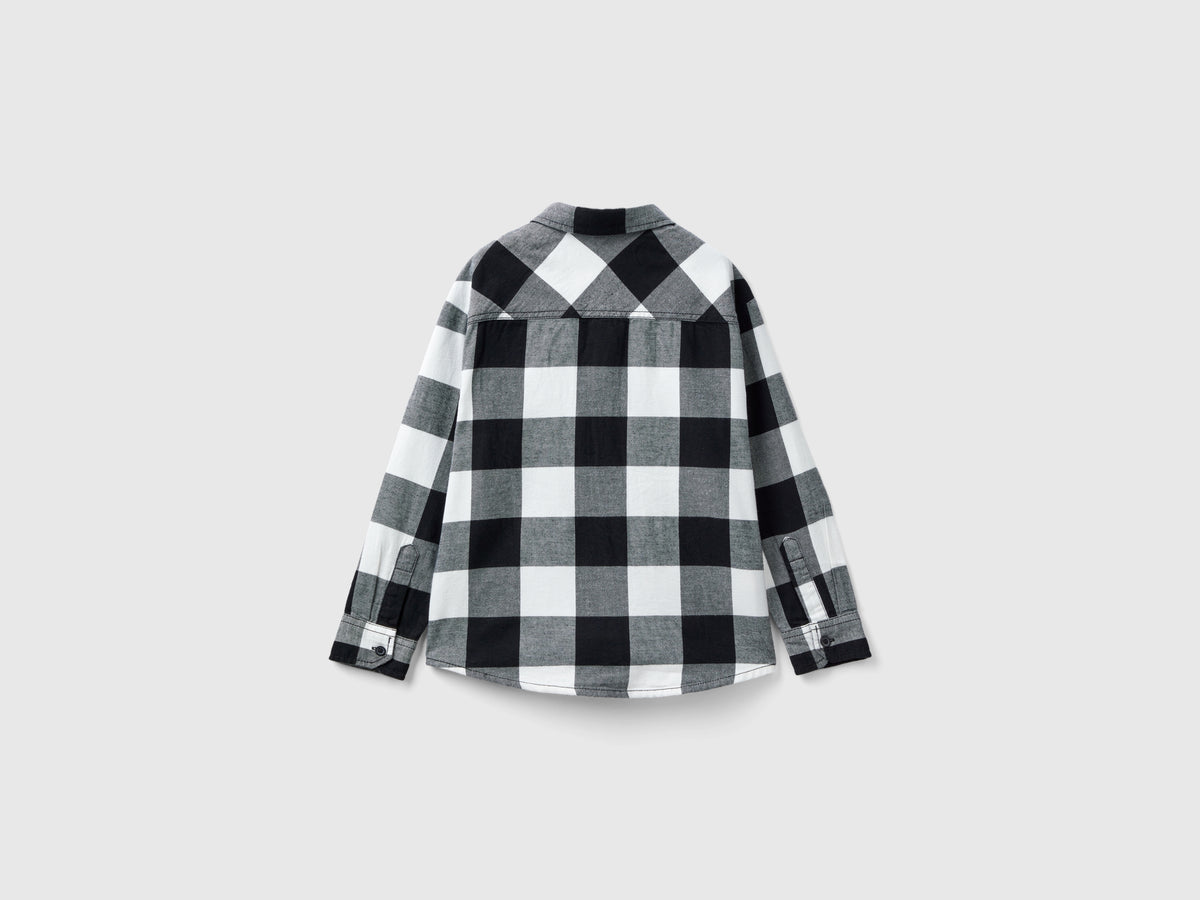 Camicia scozzese 100% cotone