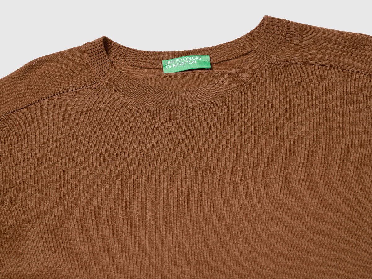 Maglia in pura lana Merino
