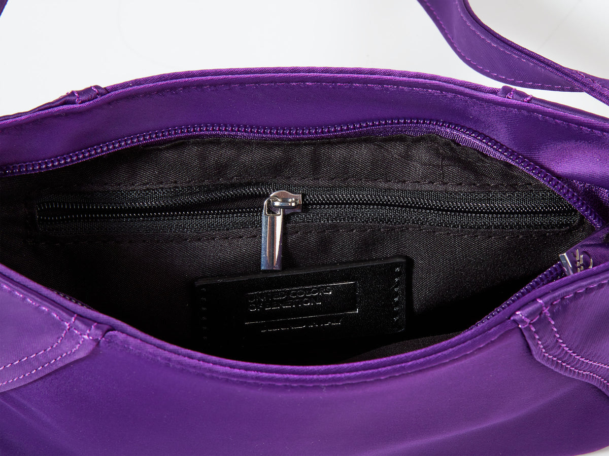Borsa a spalla in raso