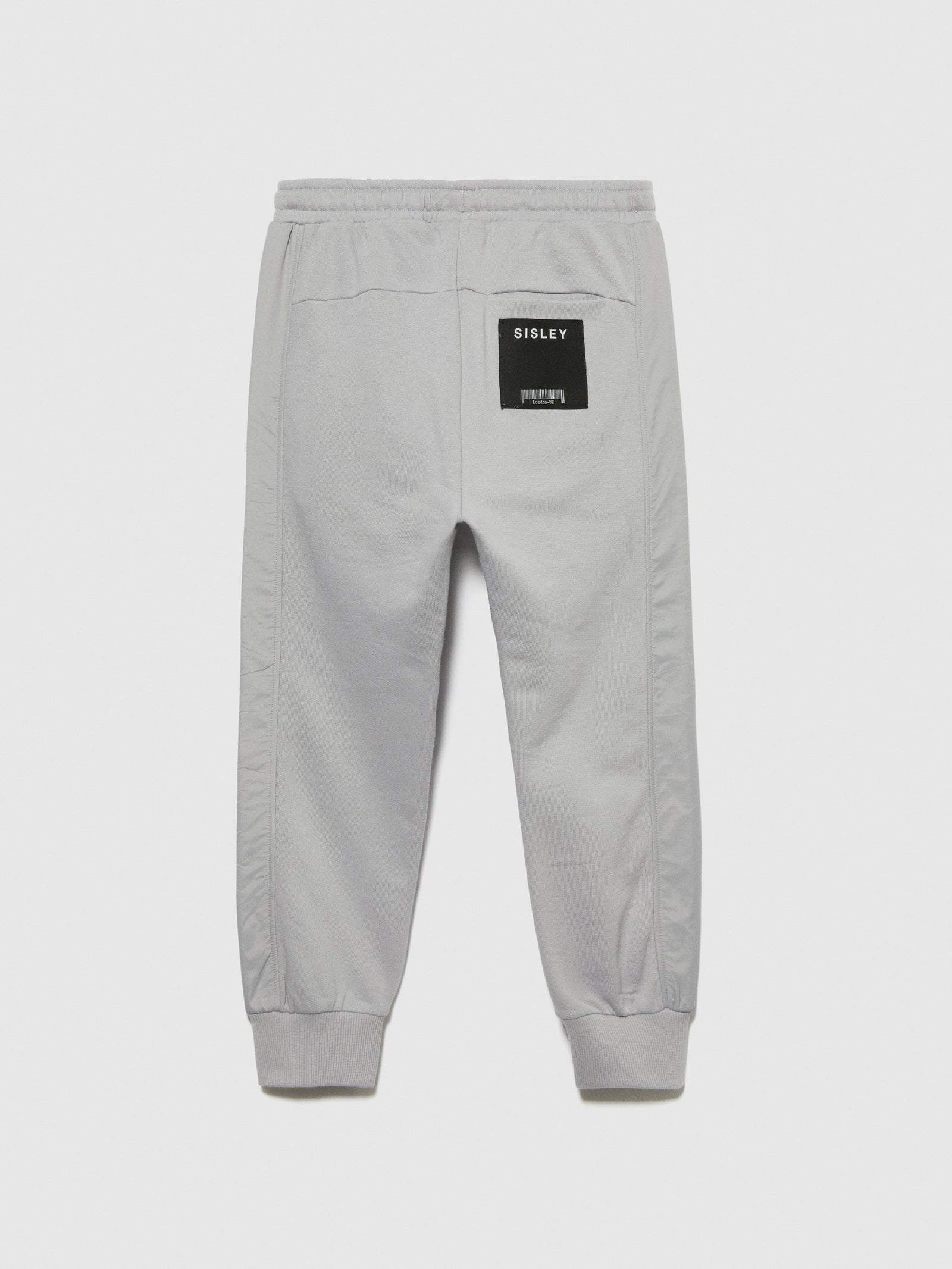 Joggers mix materia da bambino grigio chiaro 2 | Sisley young Outlet