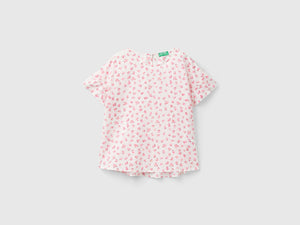 Blusa fantasia in cotone leggero