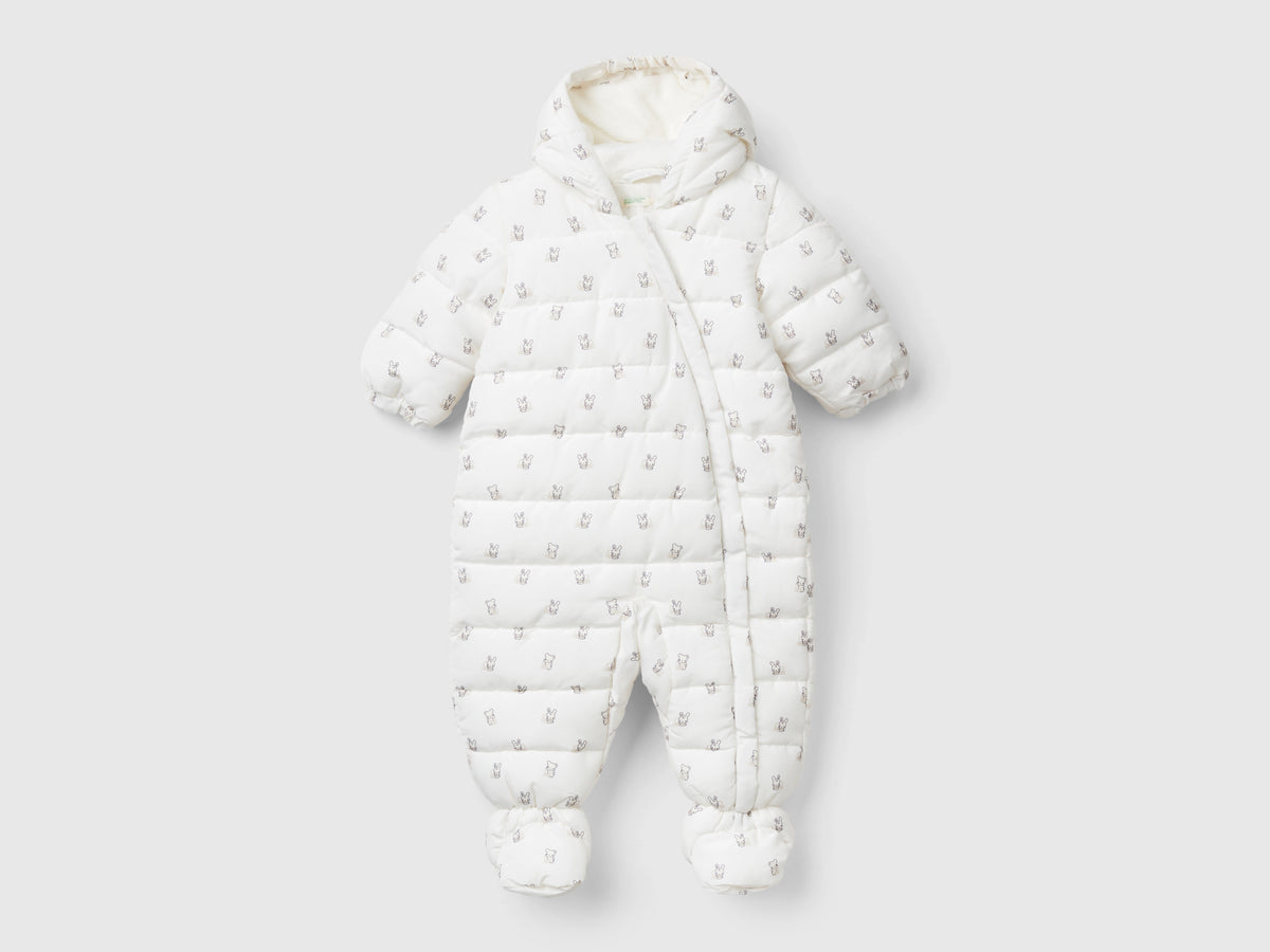 "Rain Defender" padded one-piece suit