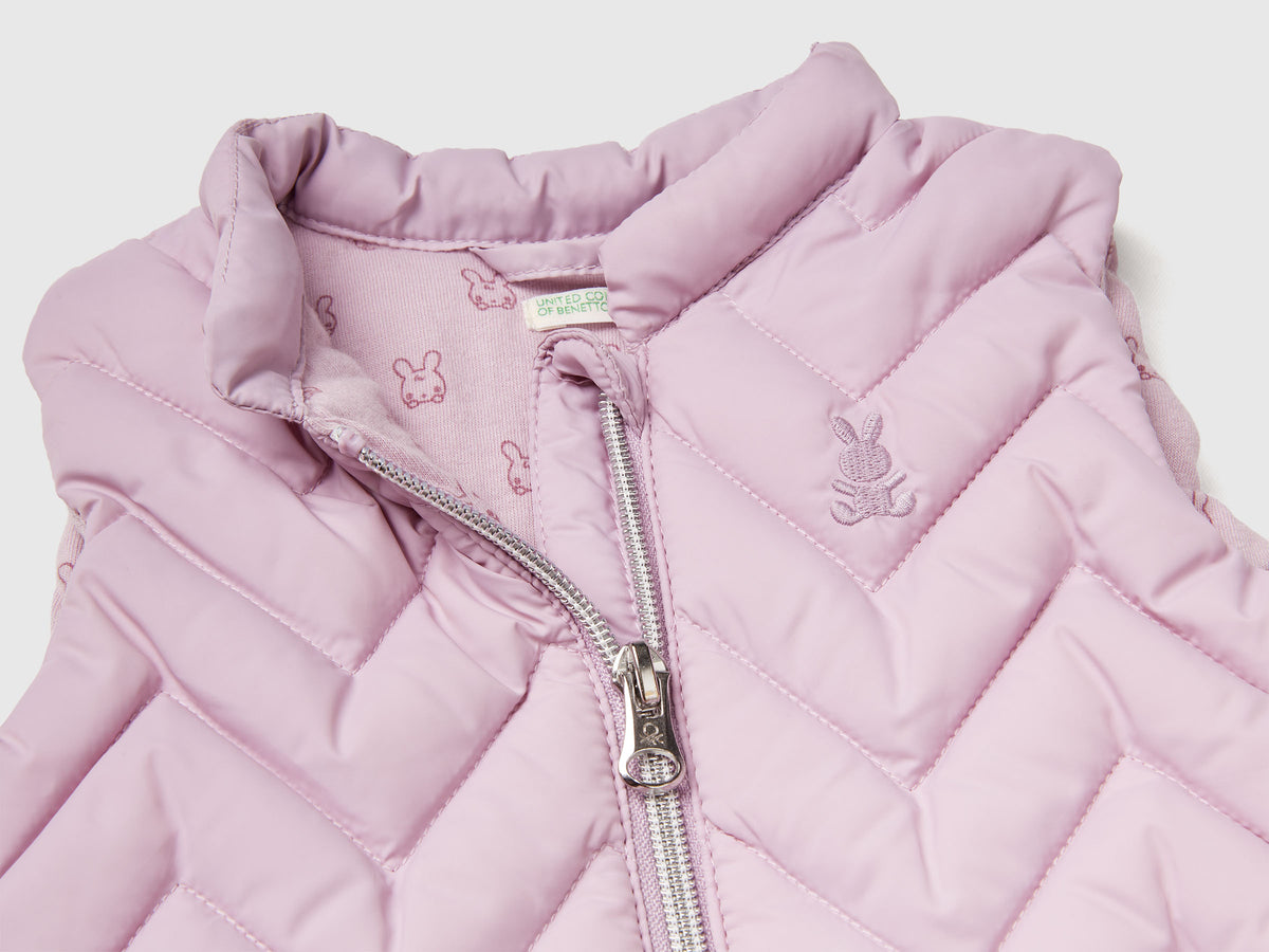 Gilet imbottito in tessuto tecnico