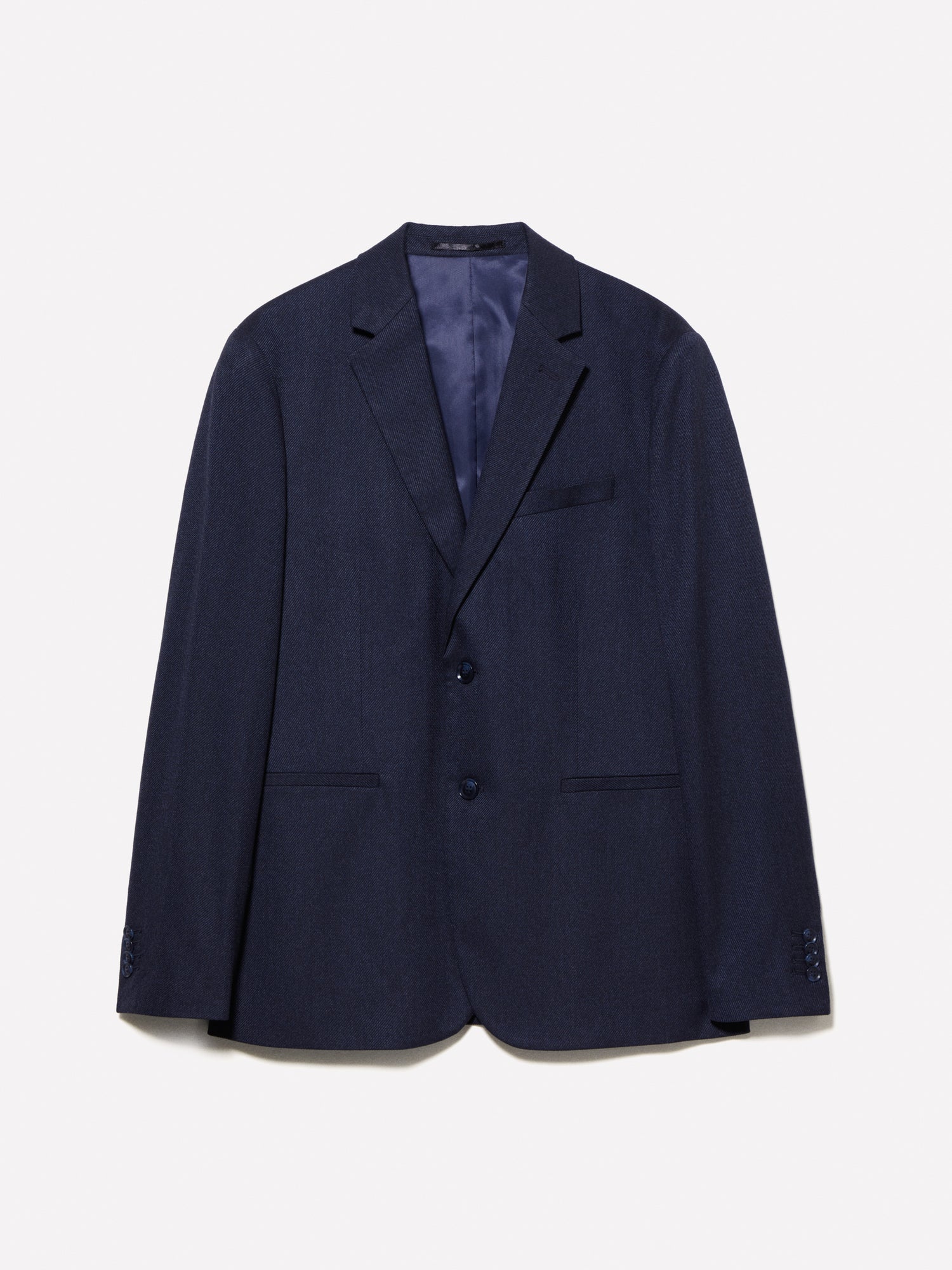 Blazer tinto filo da uomo blu scuro | Sisley Outlet