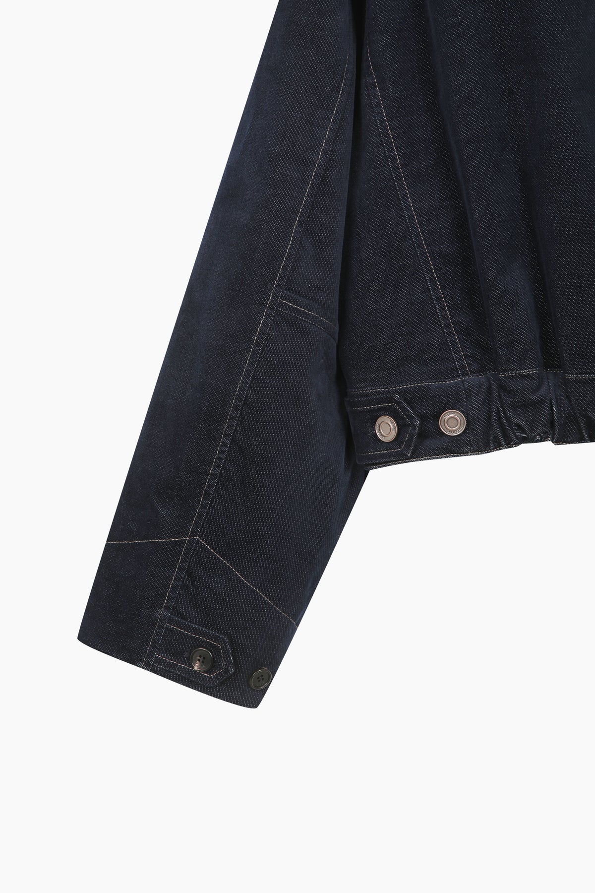 Giubbotto in denim con maxi tasche