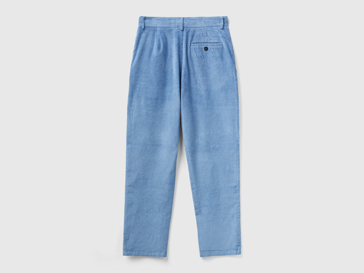 Pantaloni morbidi in velluto a coste