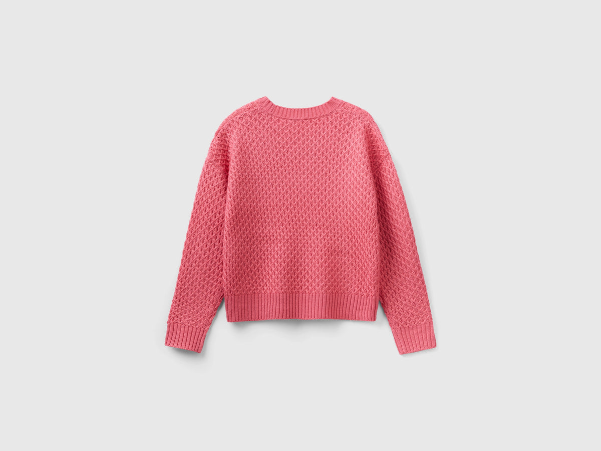 Maglia lavorata boxy fit