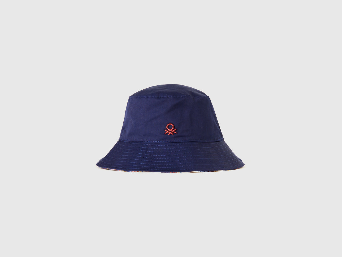 Cappello alla pescatora reversibile