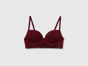 Reggiseno imbottito in cotone stretch