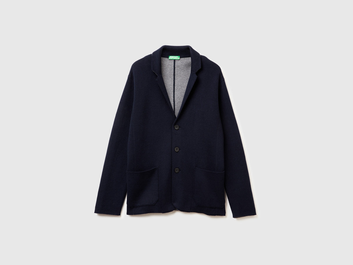 Blazer in maglia