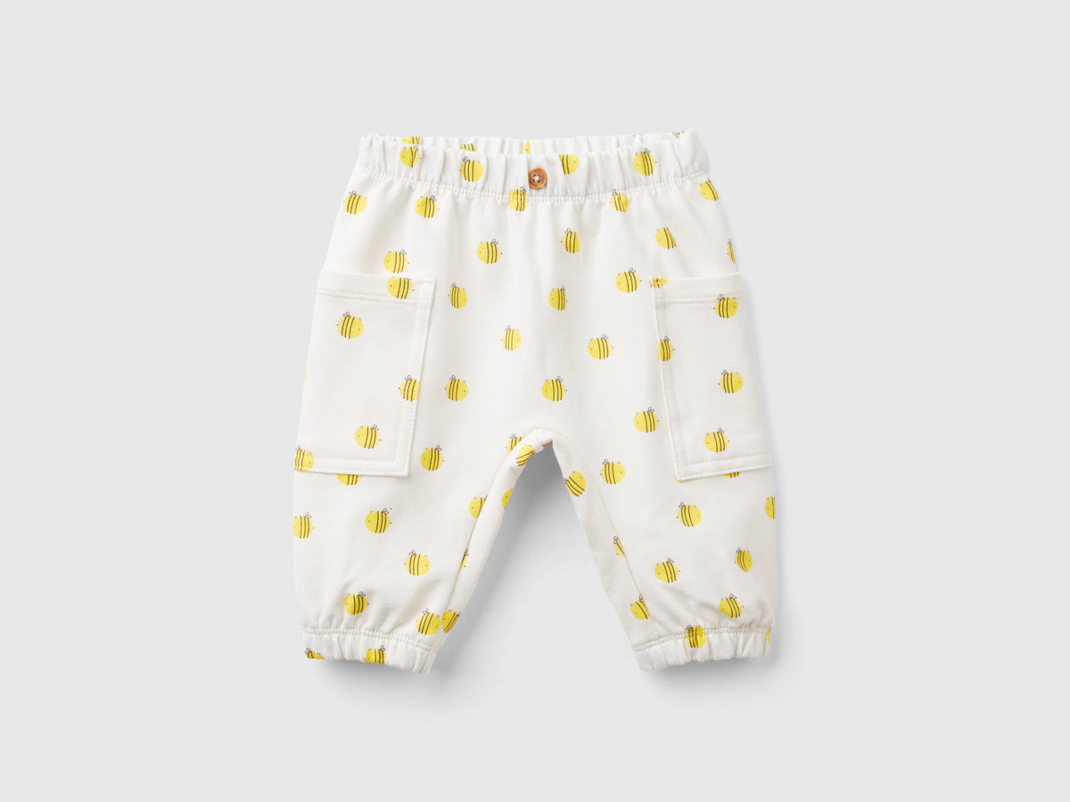 Pantaloni in felpa con stampa