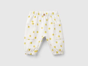 Pantaloni in felpa con stampa