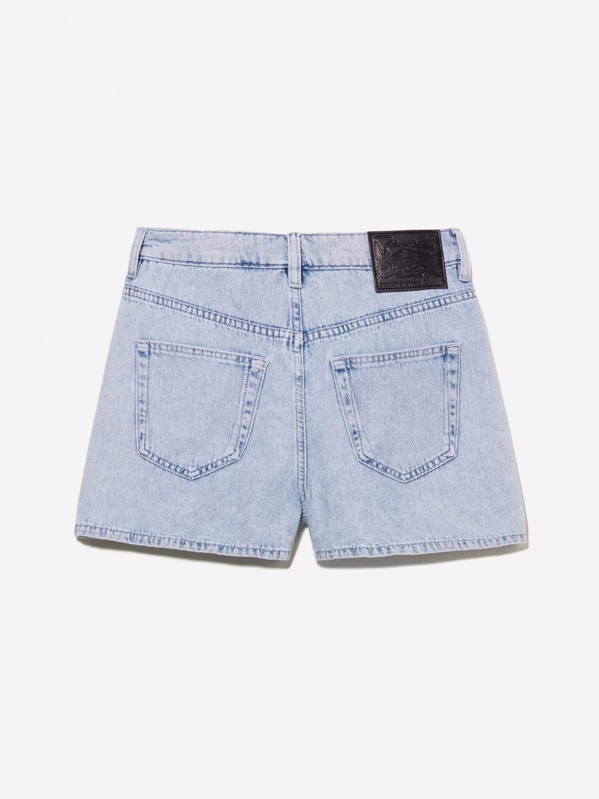 Shorts di jeans con ricami