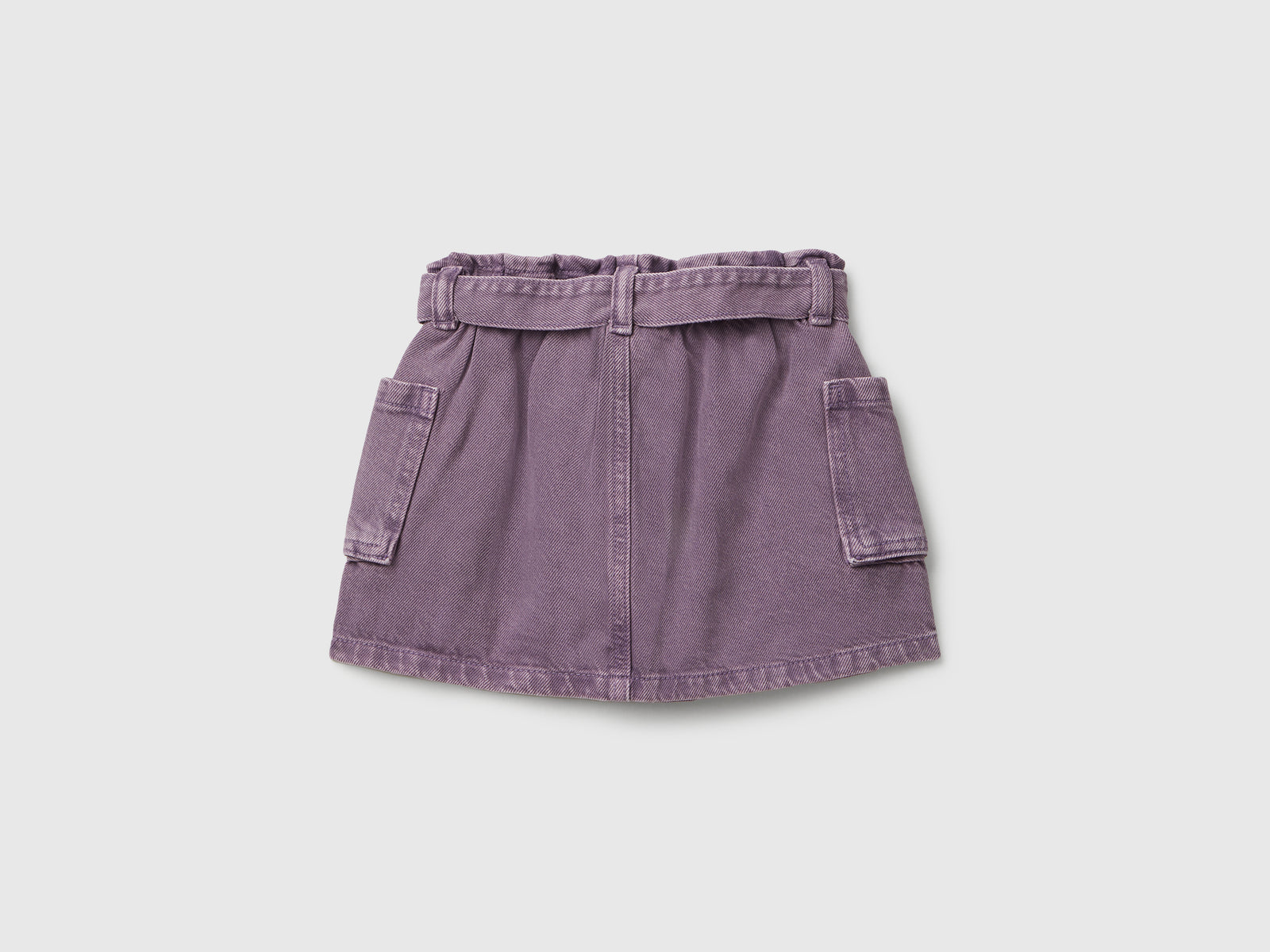 Minigonna cargo con fusciacca da bimba malva 2 | Benetton Outlet