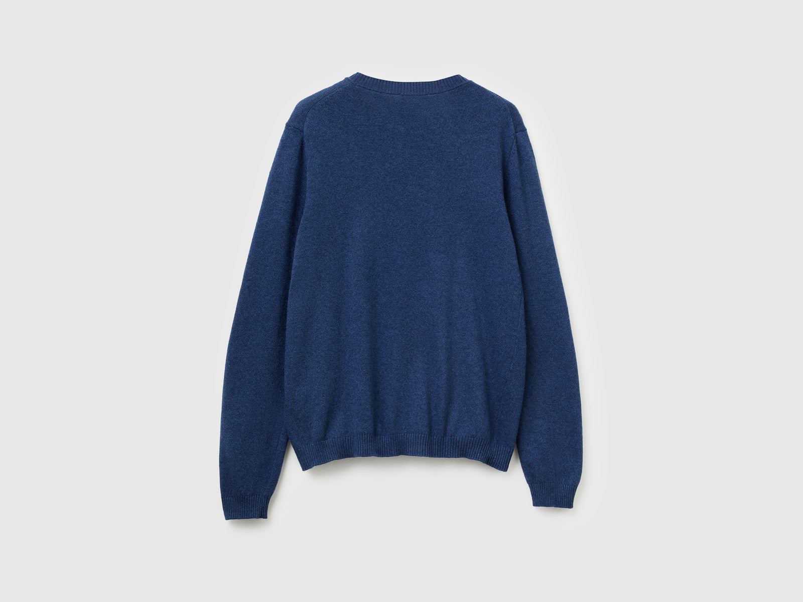 Cardigan in misto lana e cashmere da donna blu 2 | Benetton Outlet
