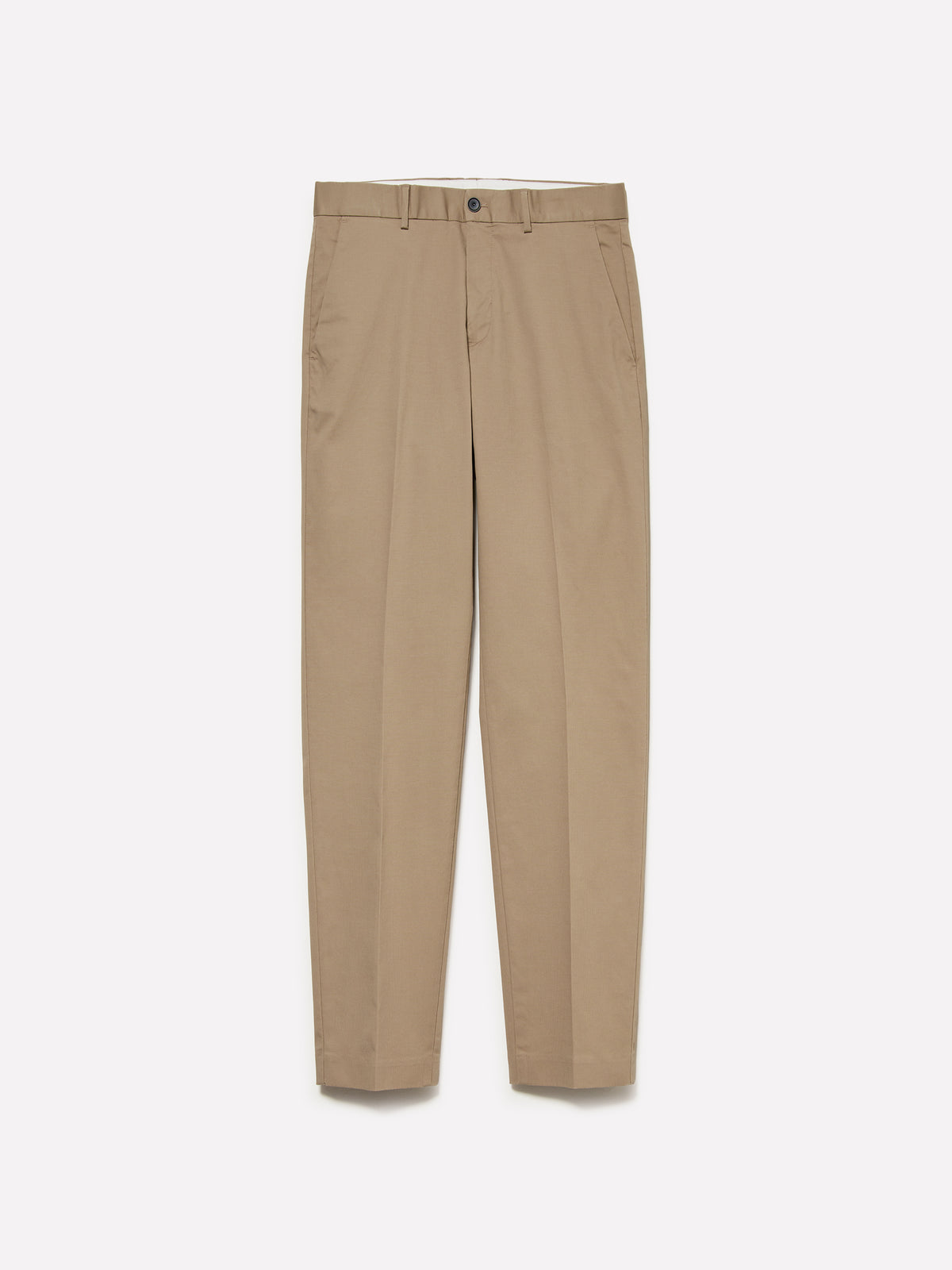 Pantaloni slim comfort fit tortora